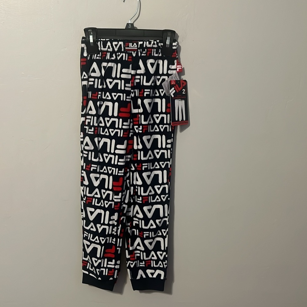 Fila Boys 2-pack Sleepwear Pants NWT